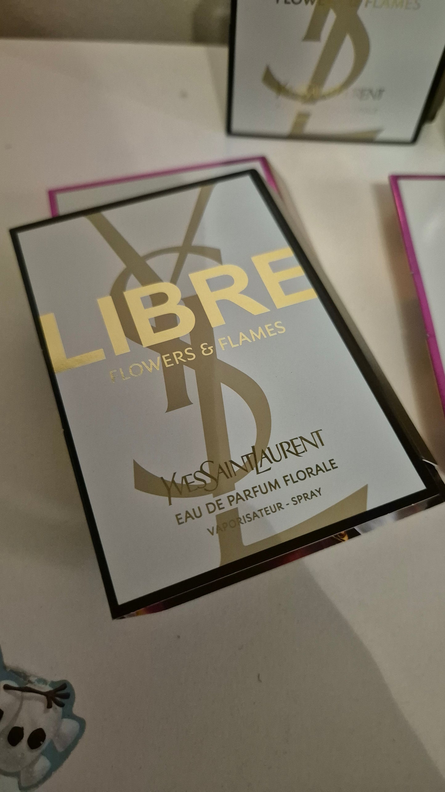 Perfume samples bundle mix travel size mugler alien Hypersense ysl libre flowers&flames edp